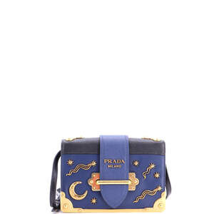 Prada Cahier Crossbody Bag Embellished #264990P18B